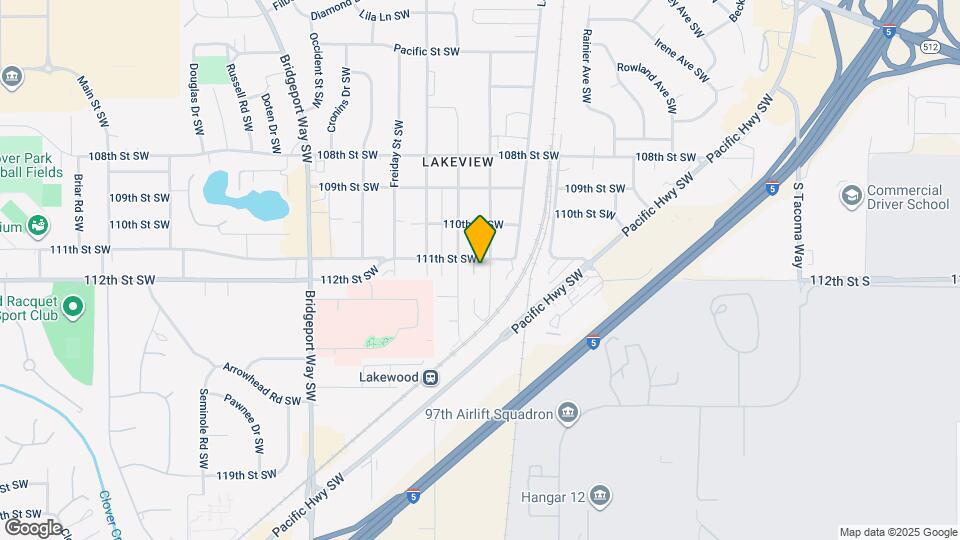 4428 111th St SW, Unit 1 Map and Location Details