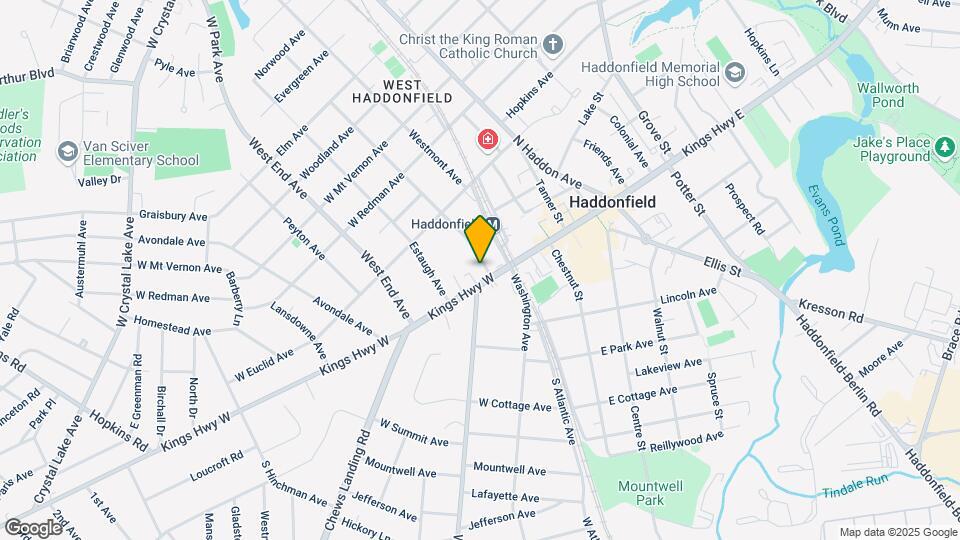 Haddonfield Manor Apartments Map and Location Details