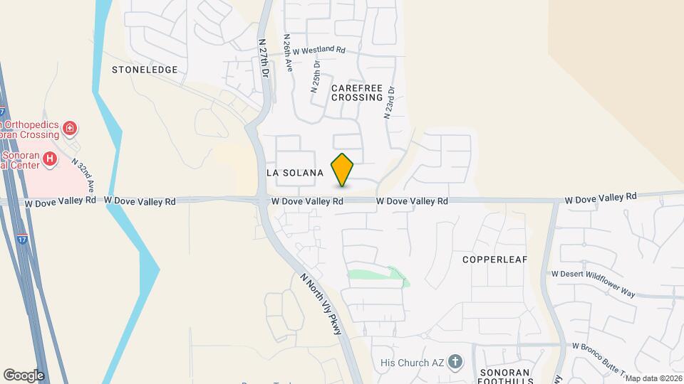 33005 N 24th Ln Map and Location Details