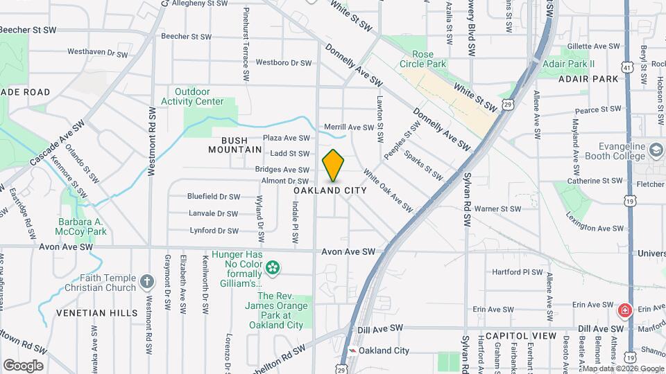1173 Arlington Ave SW Map and Location Details