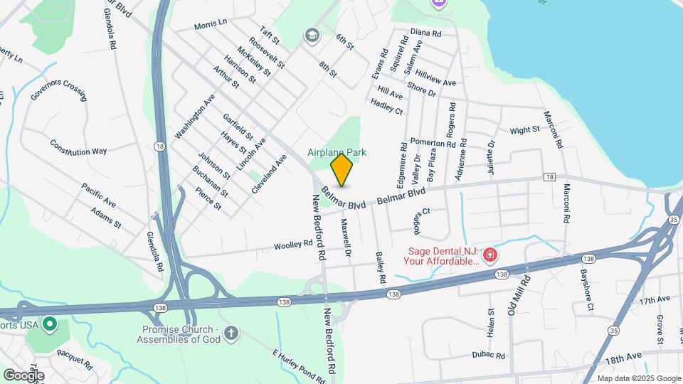 2510 Belmar Blvd Map and Location Details