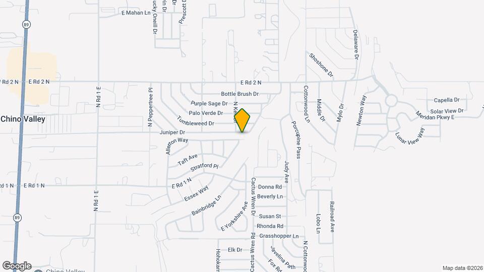 1732 Allerton Way Map and Location Details