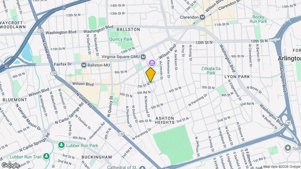 633 N Nelson St Map and Location Details