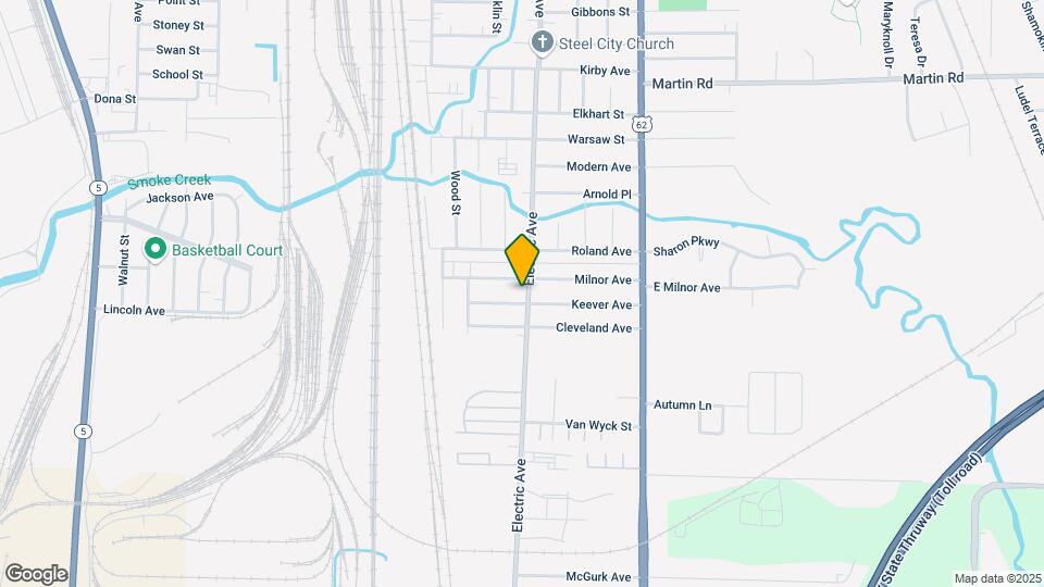 1801 Electric Ave Map and Location Details