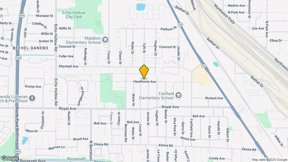 3747-3749 Hawthorne Ave Map and Location Details