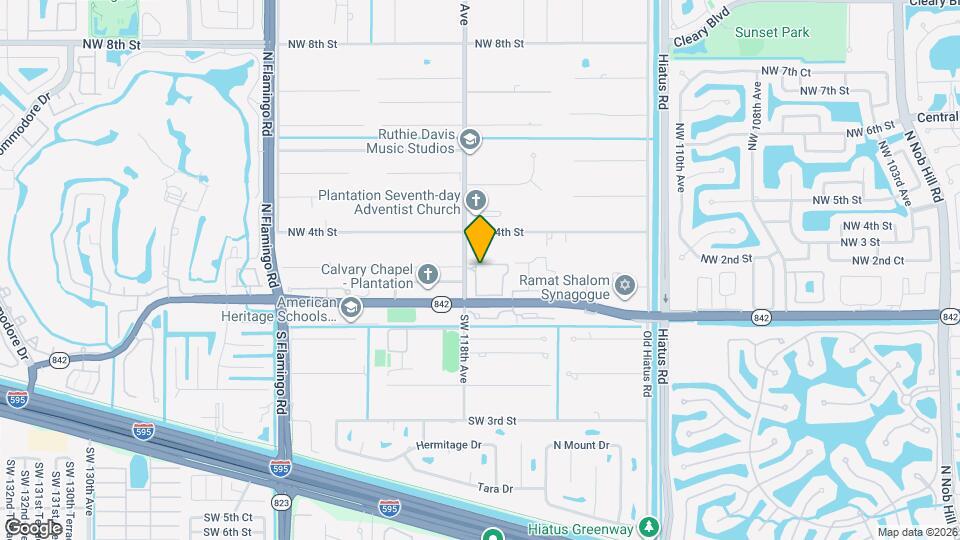 11770 NW 2nd St Map and Location Details