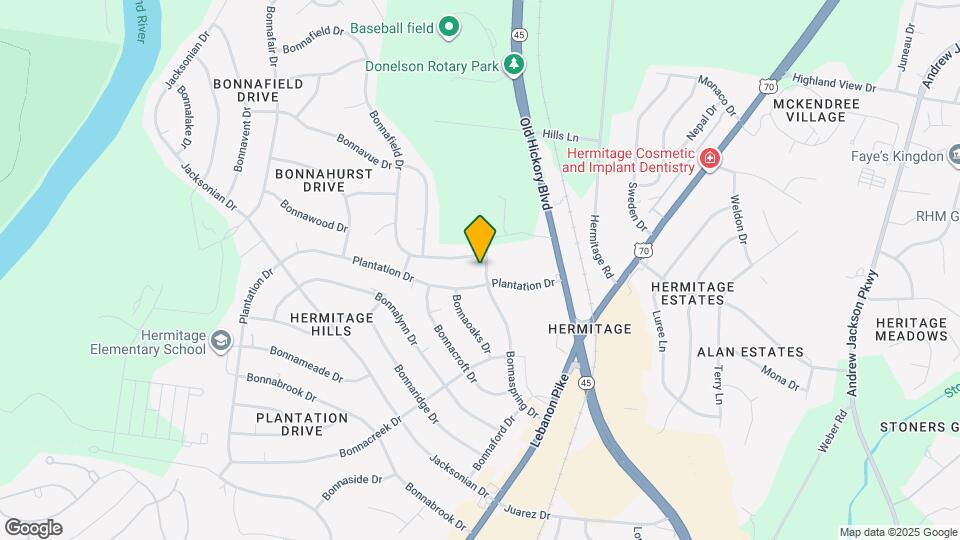 276 Bonnasprings Dr Map and Location Details