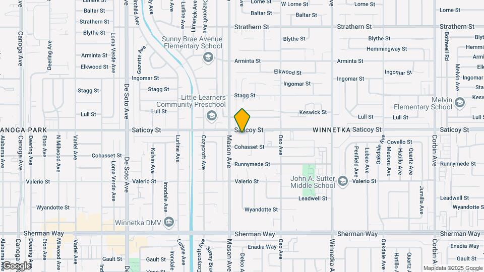 Saticoy Ridge Apartments Mapa y Detalles de la Ubicación