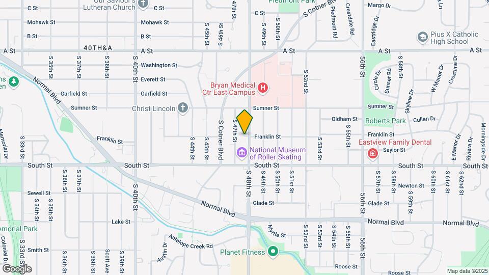 1901 S 48th St Map and Location Details