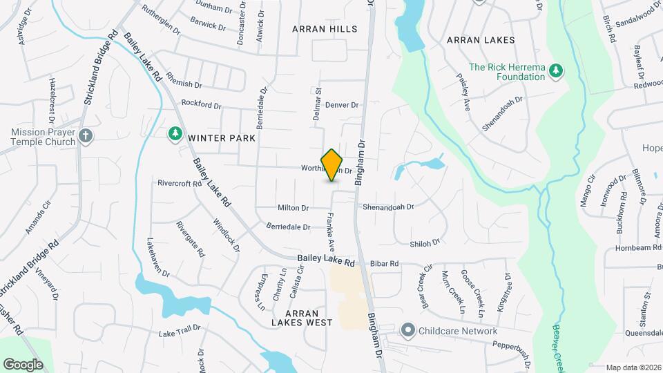 1842 Frankie Ave Map and Location Details