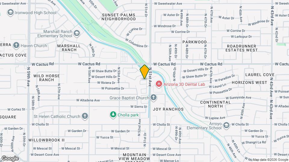 5157 W Laurel Ave, Unit C-533 Map and Location Details