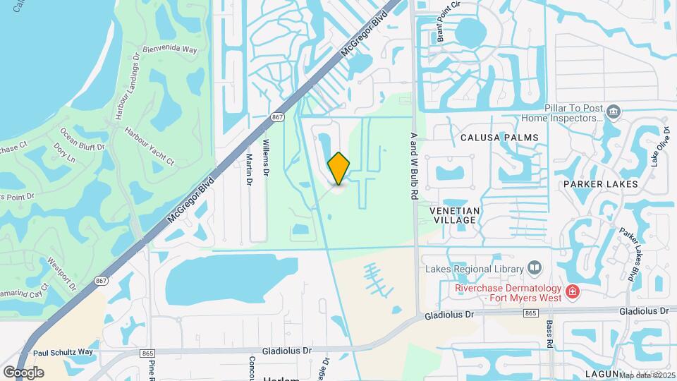14543 Abaco Lakes Dr Mapa y Detalles de la Ubicación