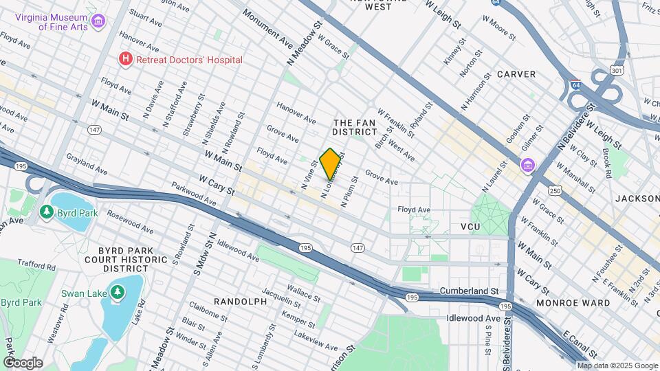 1533 Floyd Ave, Unit Apt 2 Map and Location Details