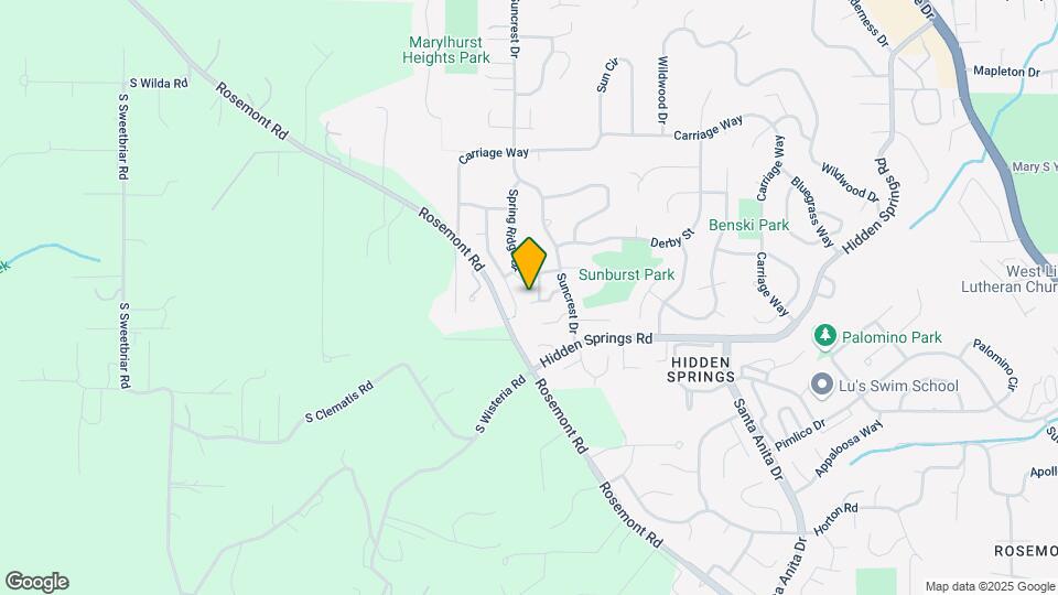 2067 Sunray Cir Map and Location Details