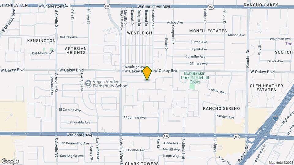3313 W El Cortez Ave Map and Location Details