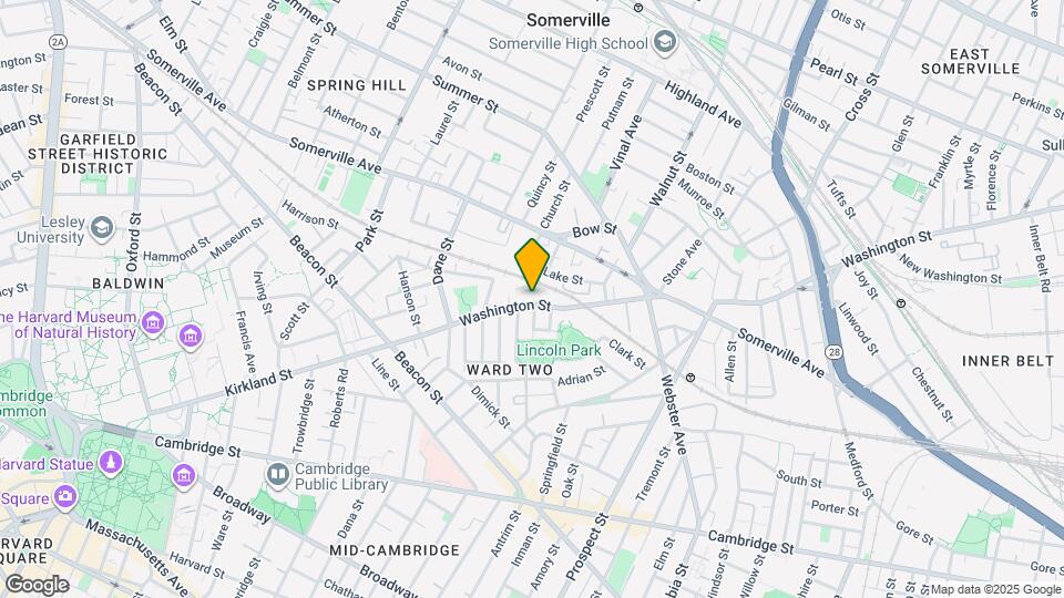 319 Washington St, Unit 2 Map and Location Details