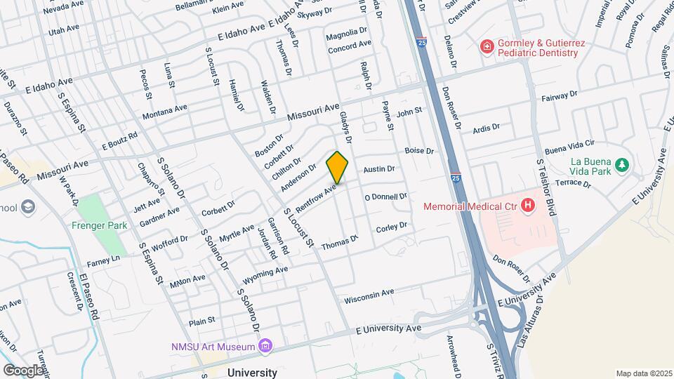 2015 Enzie Dr, Unit #1 Mapa y Detalles de la Ubicación