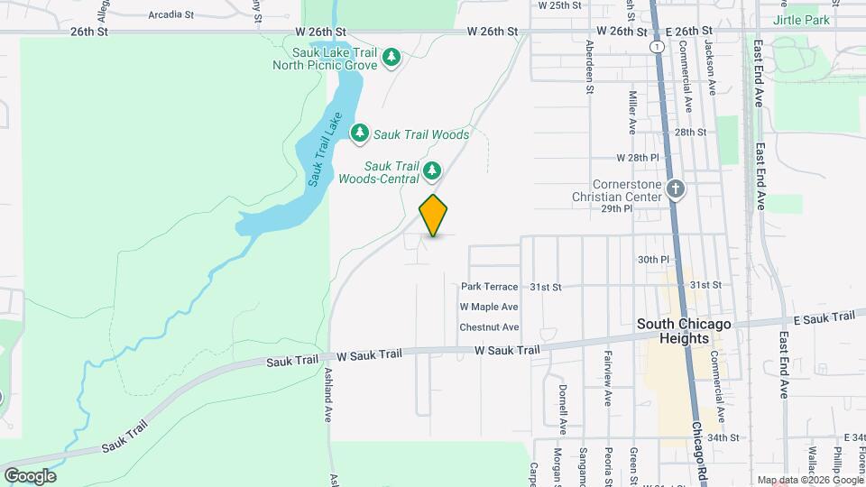 204 30th St Map and Location Details