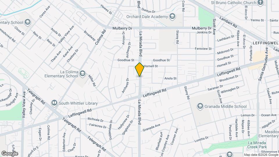 Los Olivos Apartments Map and Location Details