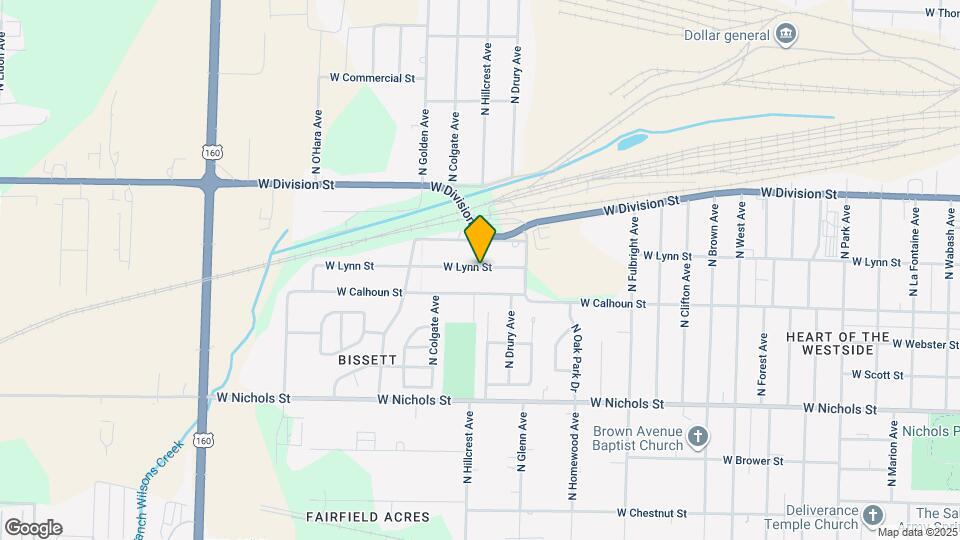 2956 W Lynn St Map and Location Details