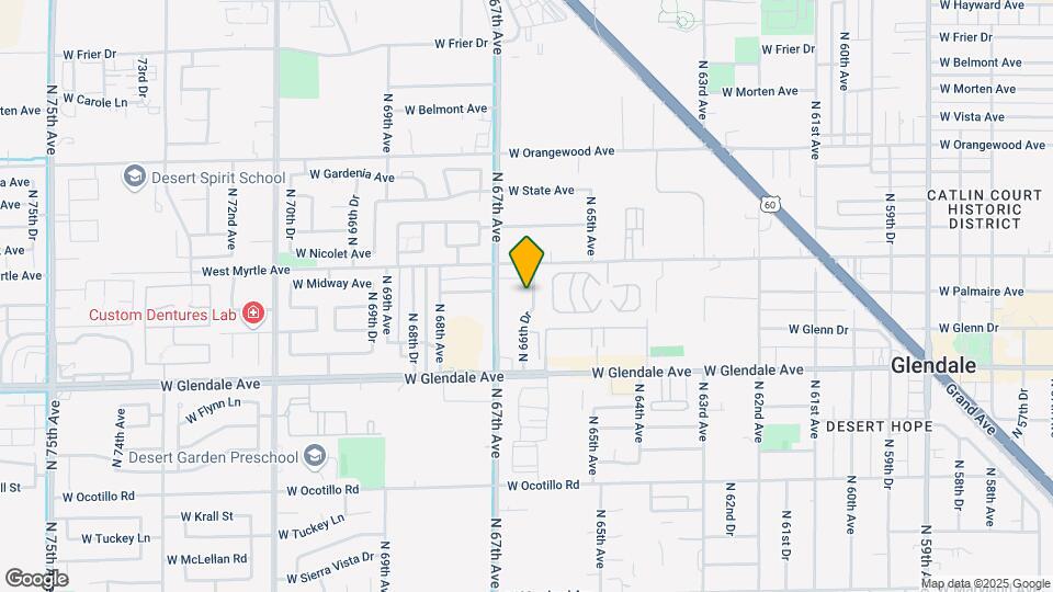 7126 N 66th Ave Mapa y Detalles de la Ubicación