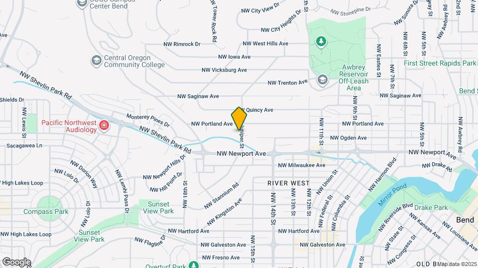 1519 NW Juniper St Map and Location Details