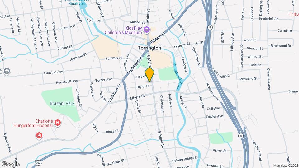 184 S Main St Map and Location Details