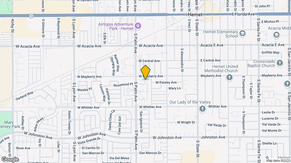 772 Oleander St Map and Location Details