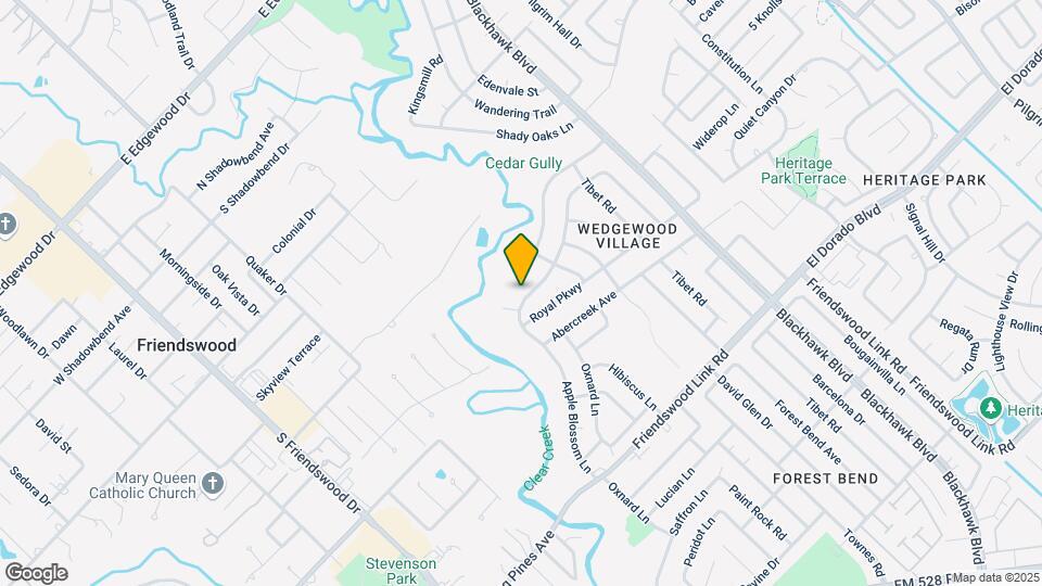 5346 Apple Blossom Ln Map and Location Details