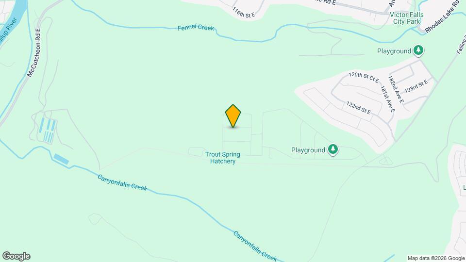 17102 126th Street Ct E Mapa y Detalles de la Ubicación