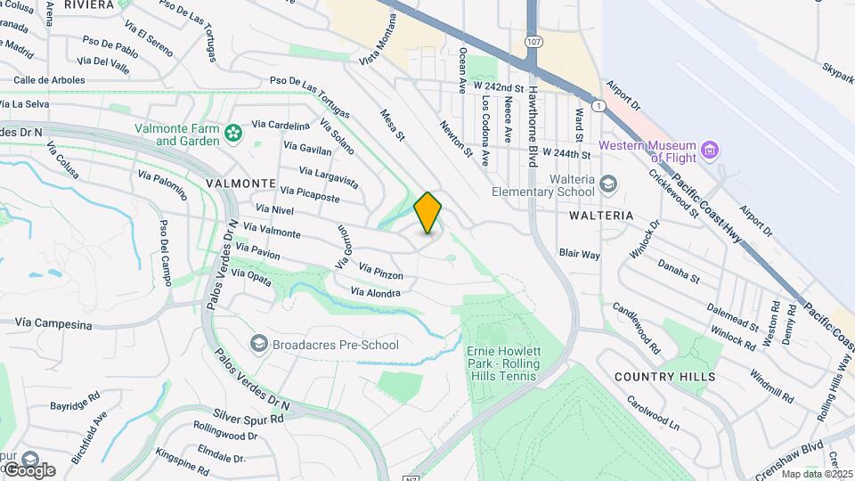 4409 Via Valmonte Mapa y Detalles de la Ubicación