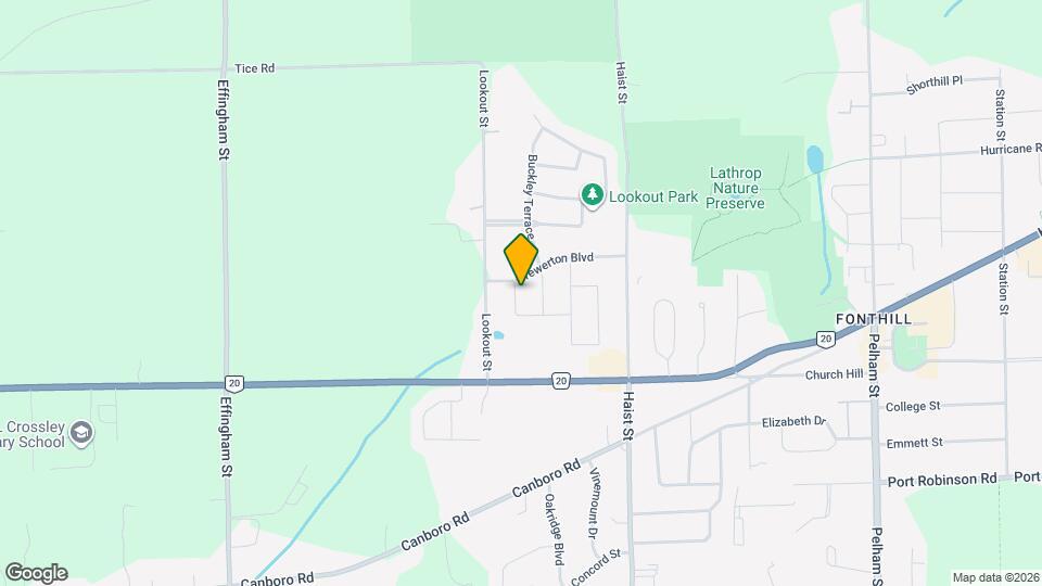 55 Kline Crescent Map and Location Details