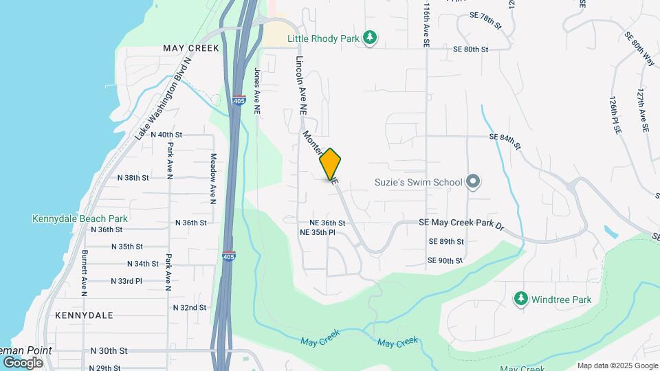 3755 Monterey Ct NE Map and Location Details
