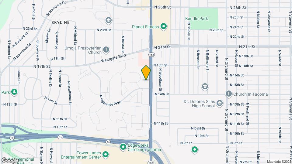 5910 N 15th St Map and Location Details