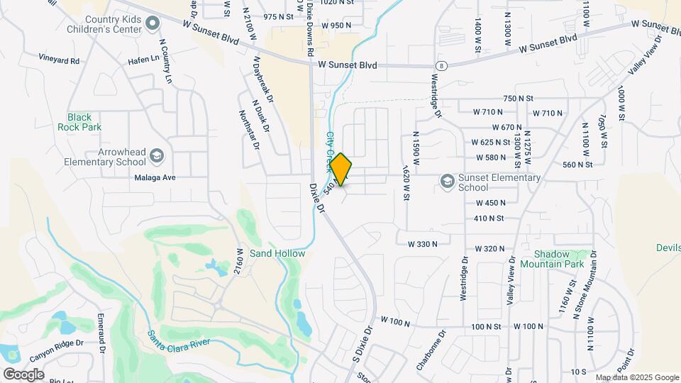 1735 W 540 N Map and Location Details