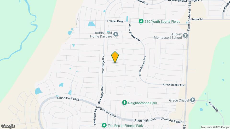 1135 Saddle Ridge Dr Map and Location Details