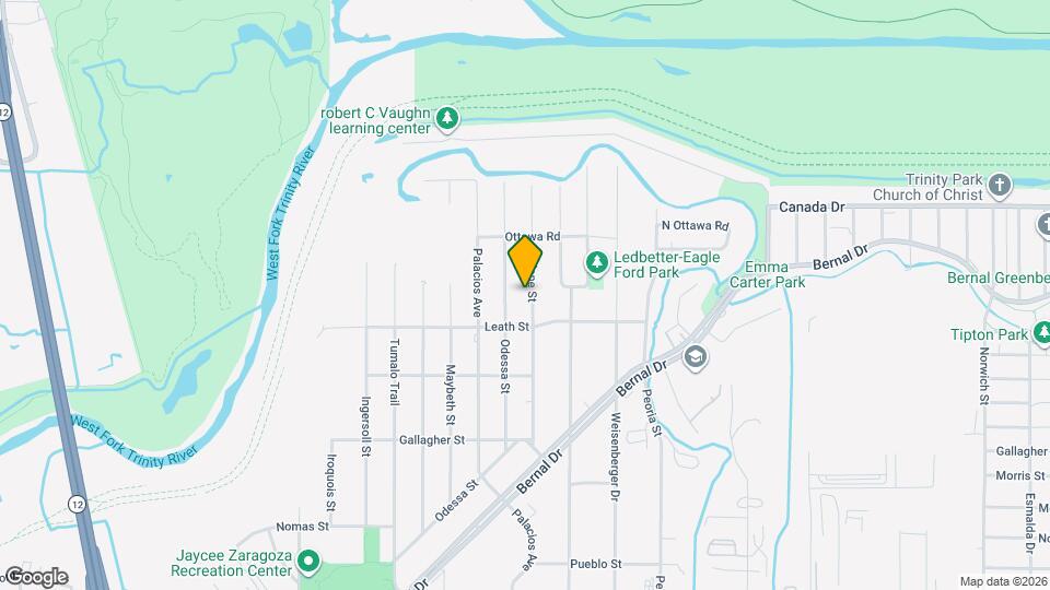 3931 Abilene St Map and Location Details