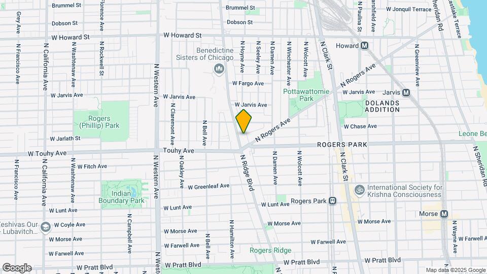7227 N Ridge Blvd Map and Location Details