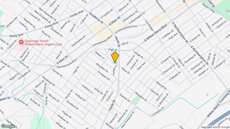 179 Dana St, Unit 1 First floor Map and Location Details