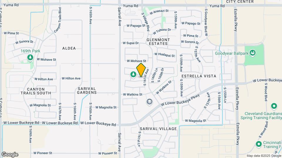 16130 W Hilton Ave Map and Location Details