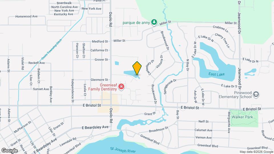 Greenleaf Hunters Pond LLC Map and Location Details