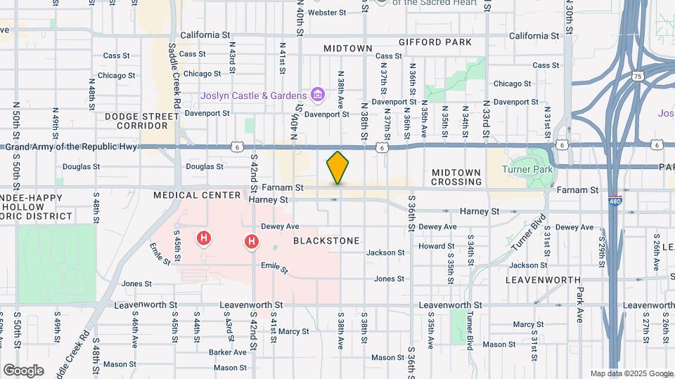 3851 Farnam St Map and Location Details