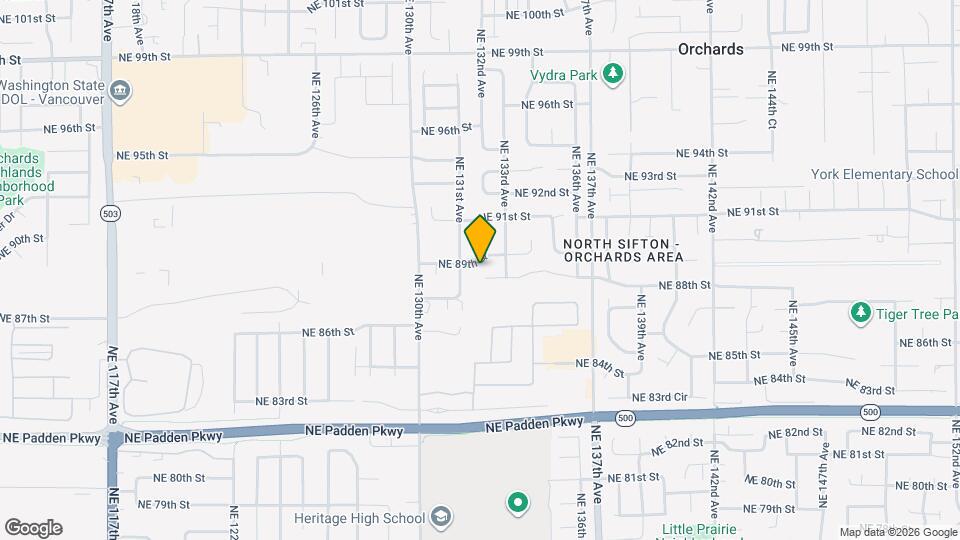 13119 NE 89th St Map and Location Details