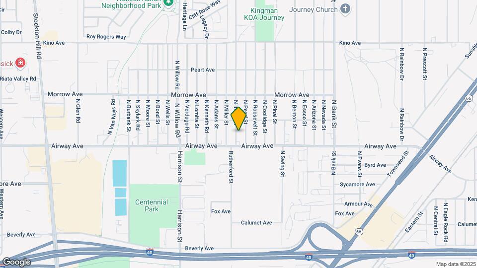 3530 N Irving St Map and Location Details