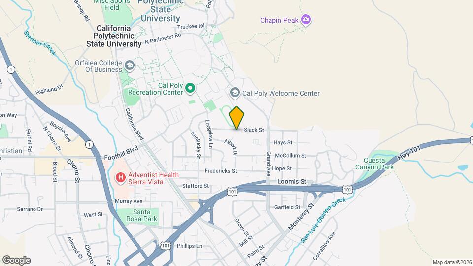 1573 Slack St Map and Location Details