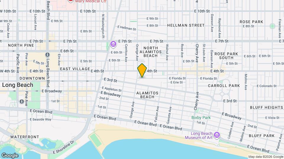 1234 E Florida St, Unit 1234 Map and Location Details