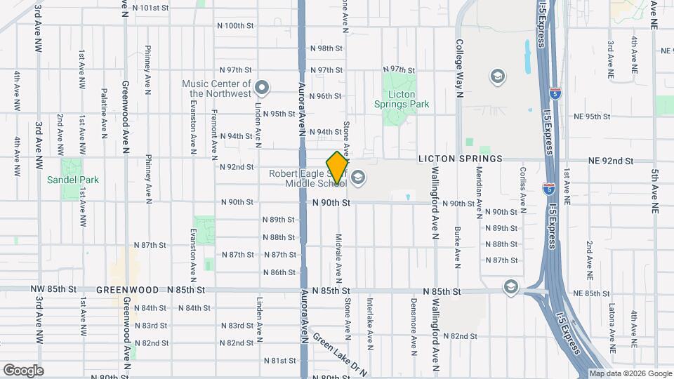 1145a N 91st St Map and Location Details