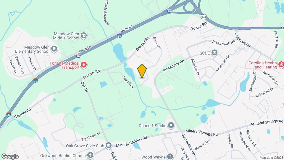 209 Point S Ln Map and Location Details