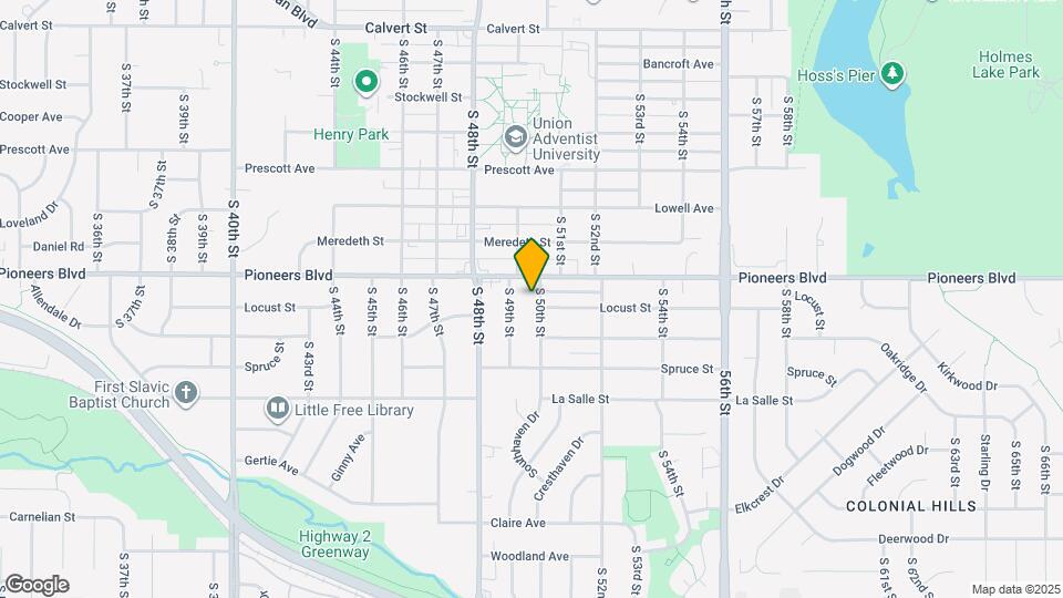 4335 S 50th St Map and Location Details