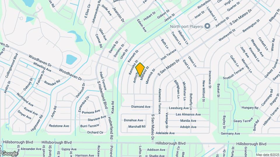 4579 Midland St Map and Location Details